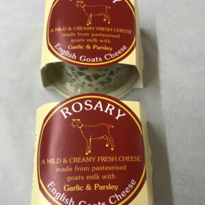 Rosary Goat cheese with Garlic and parsely